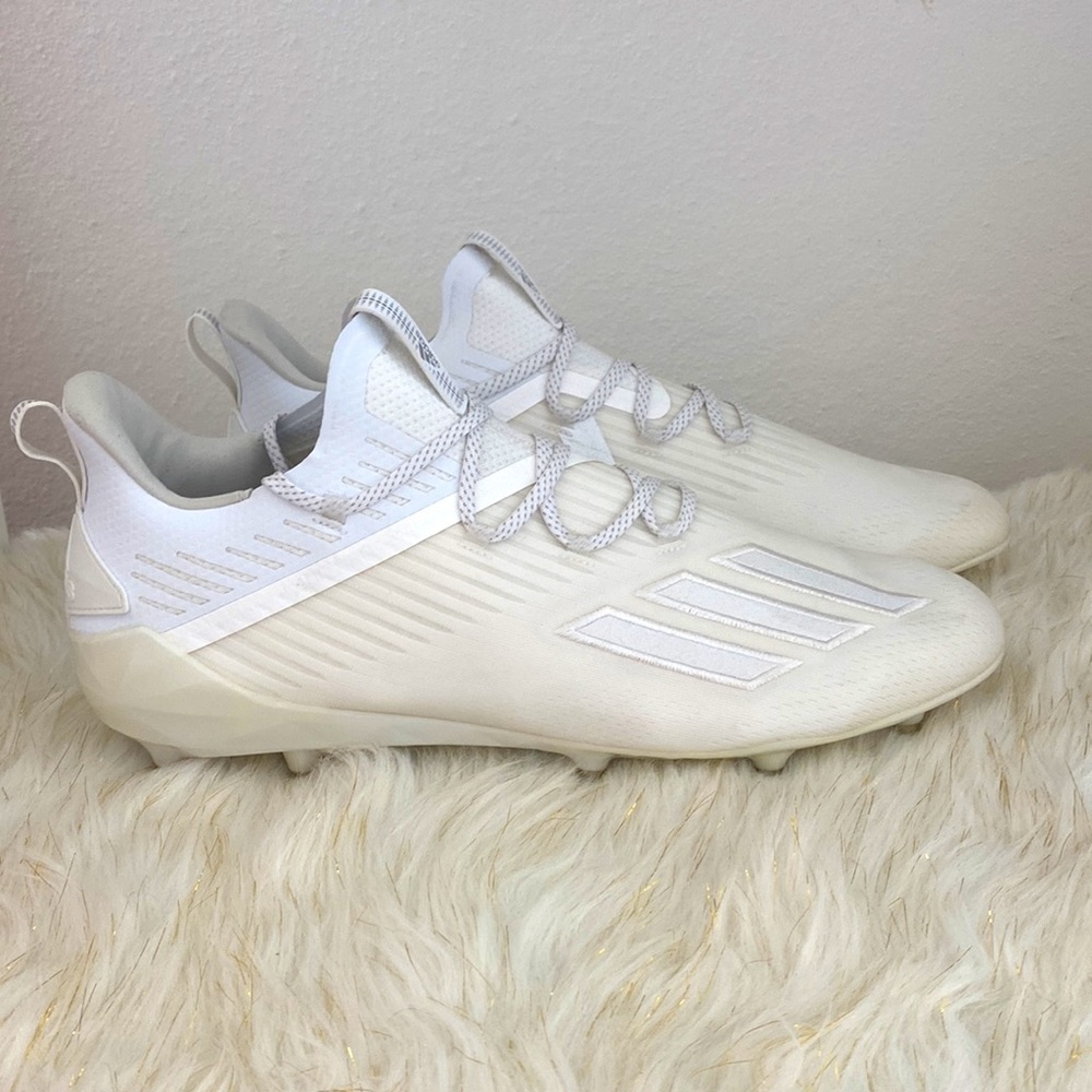 Adidas ADIZERO x Anniversary Men’s SZ 17, 18 Football Cleats EH2875 Cloud White